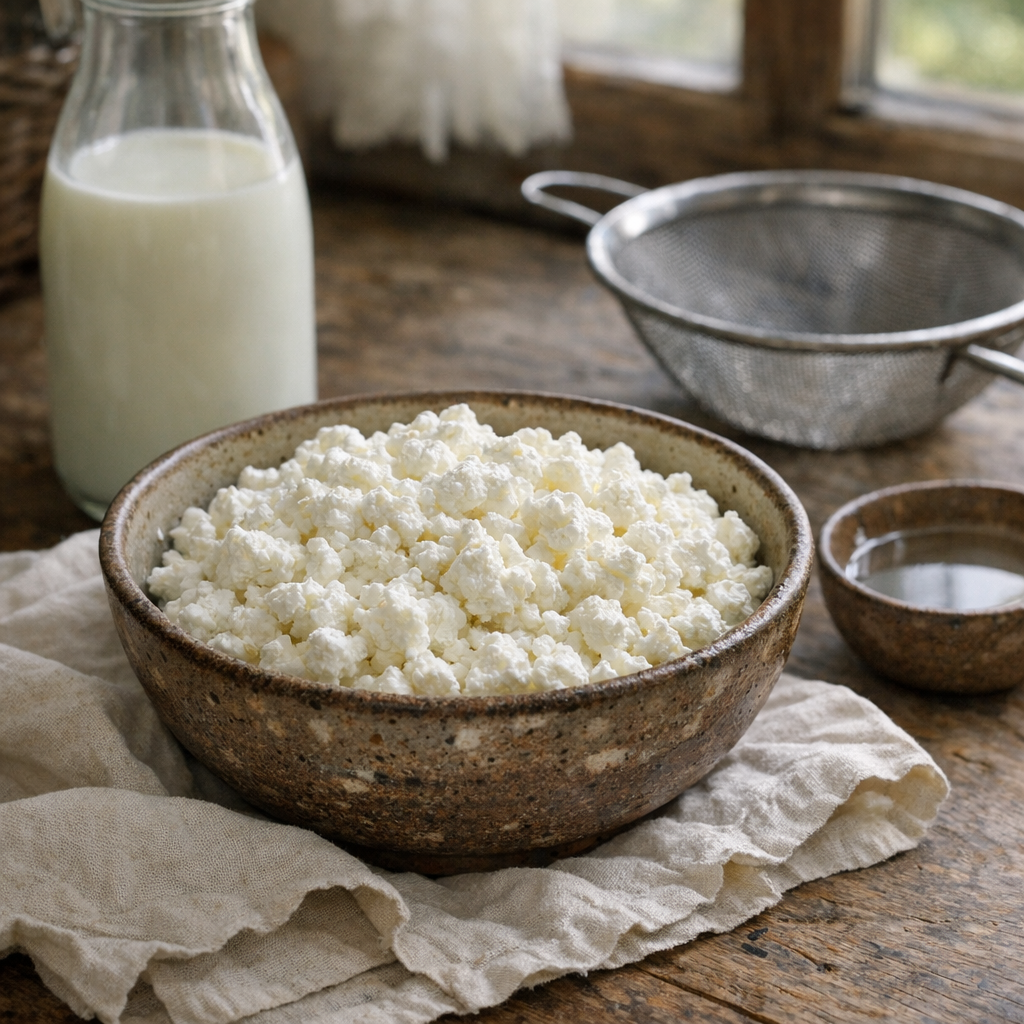 Réussir un cottage cheese maison avec une recette simple