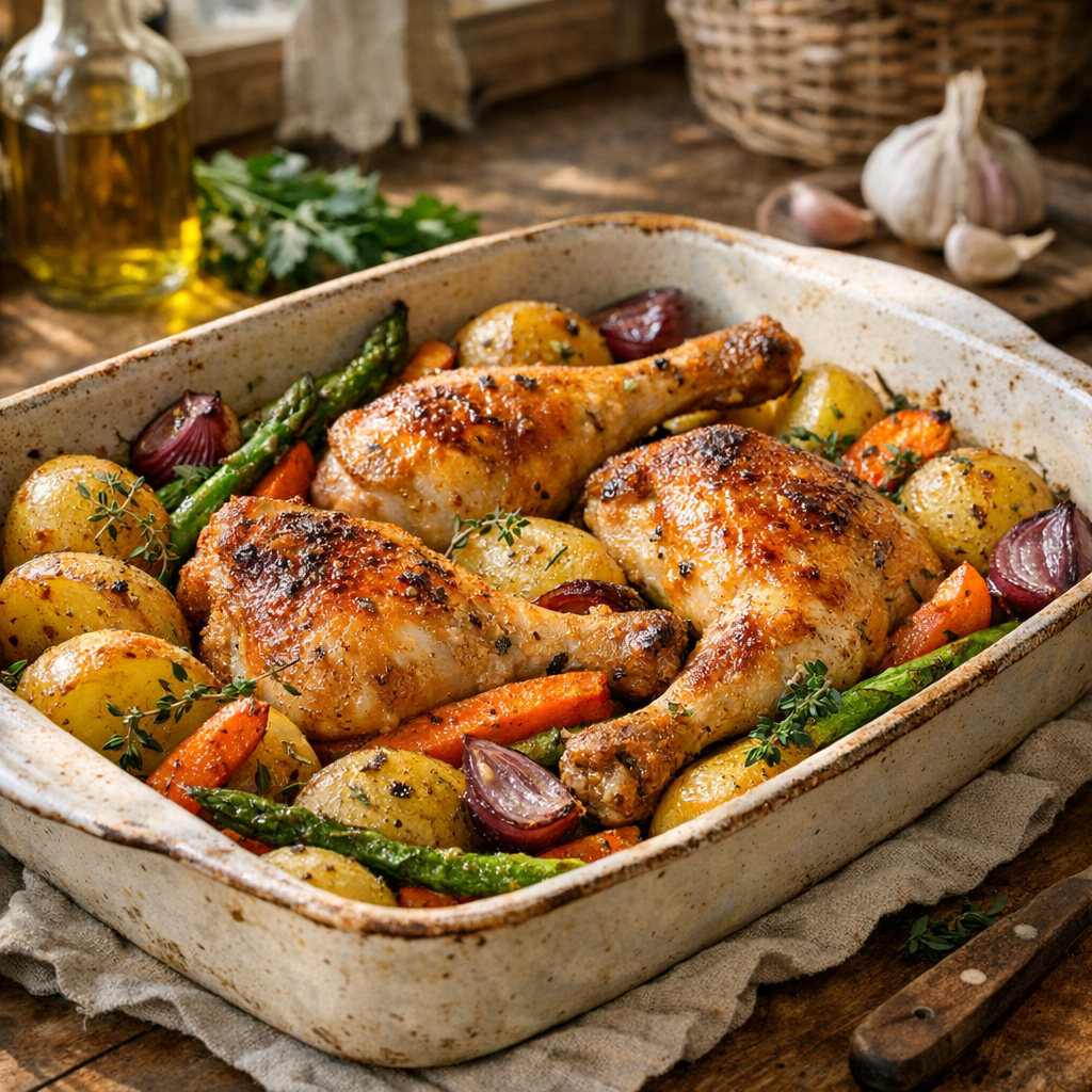 Réussir la Cuisse de Poulet au Four selon le bon morceau