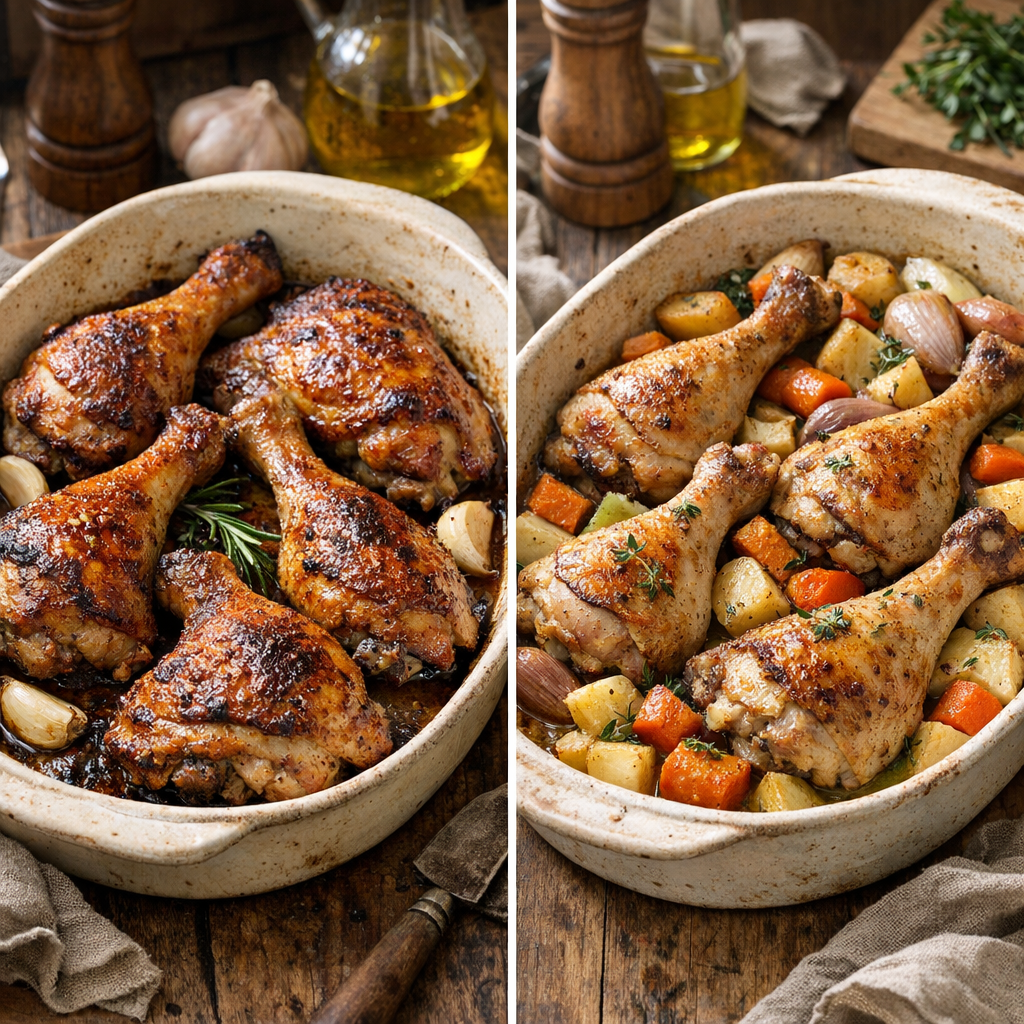 Réussir la cuisson des Cuisses de Poulet au Four sans les sécher