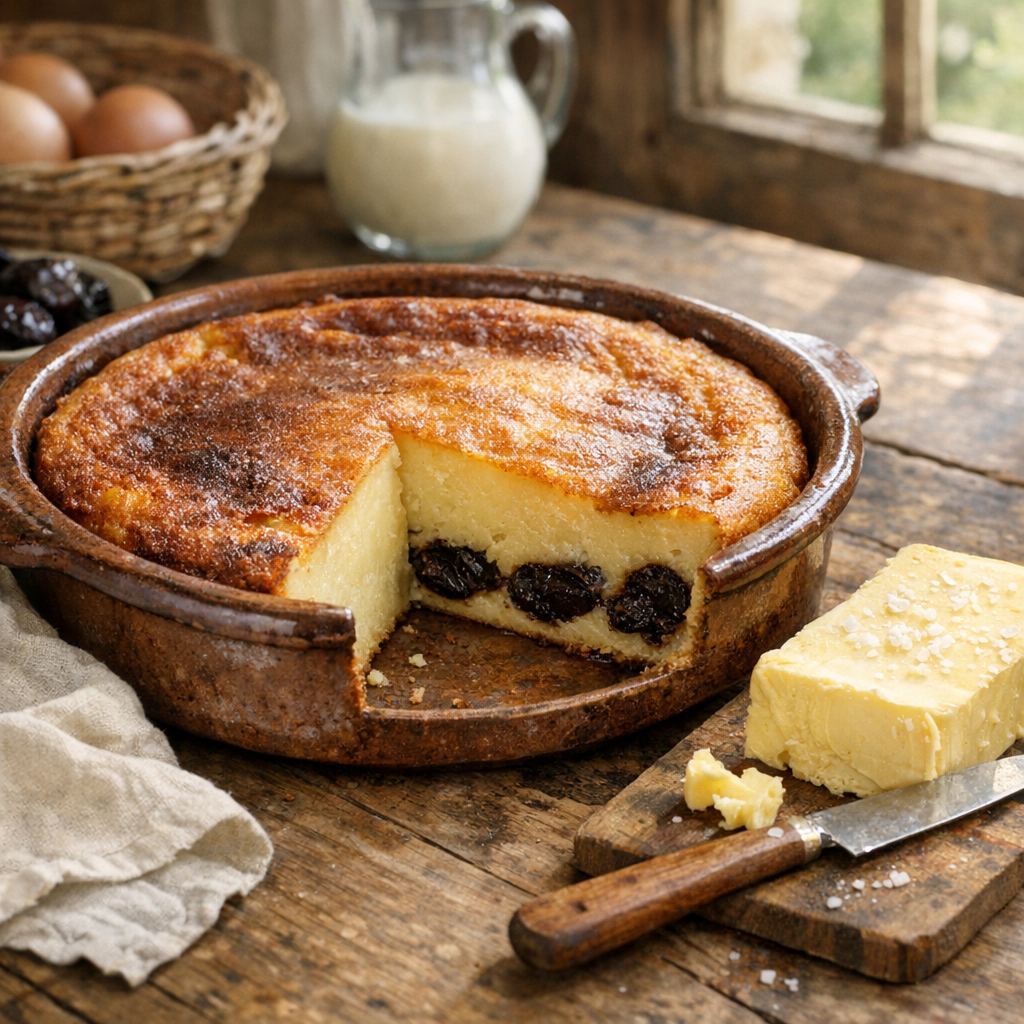 Réussir un Far Breton de Grand-Mère, avec ou sans pruneaux