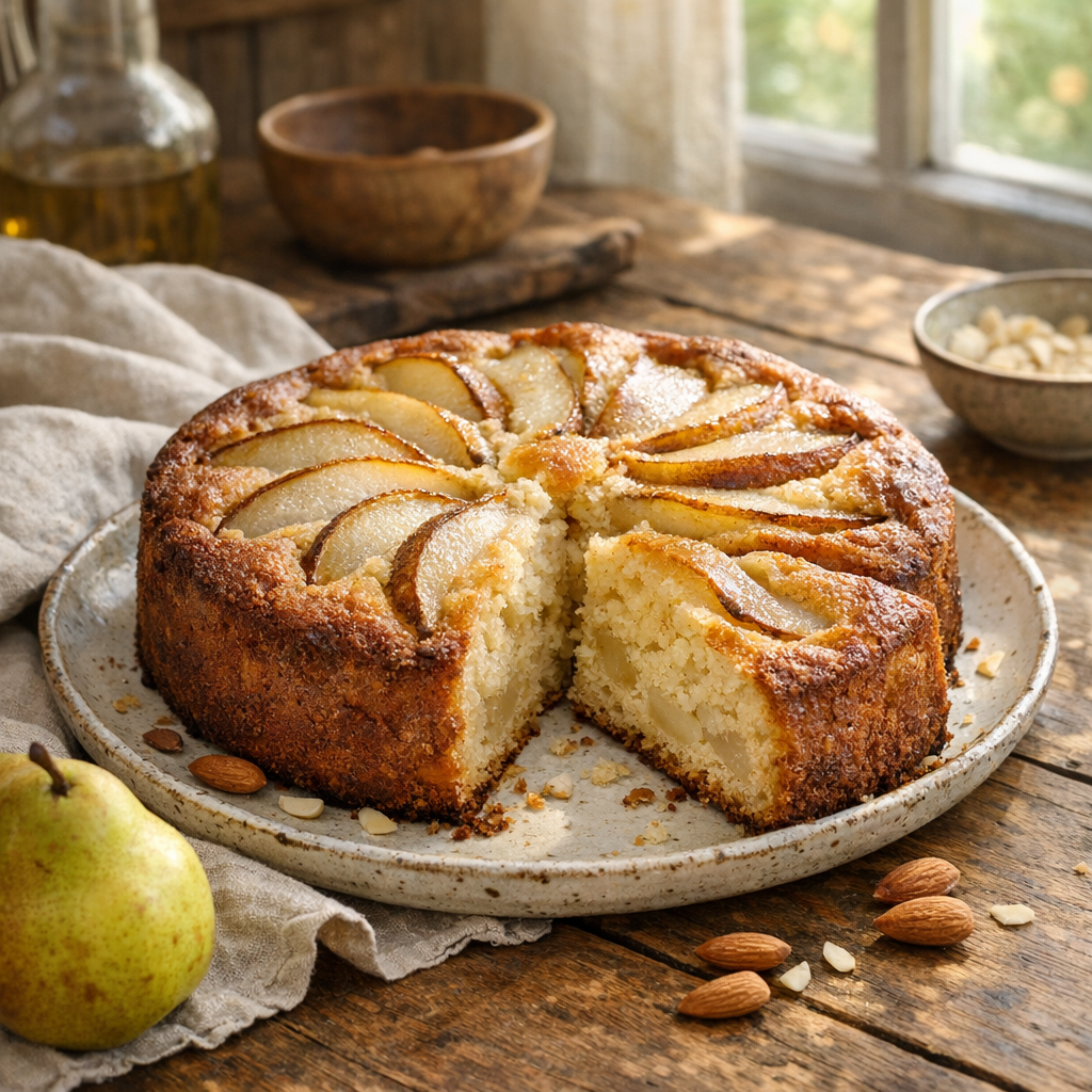 Réussir un Gâteau aux poires vraiment moelleux