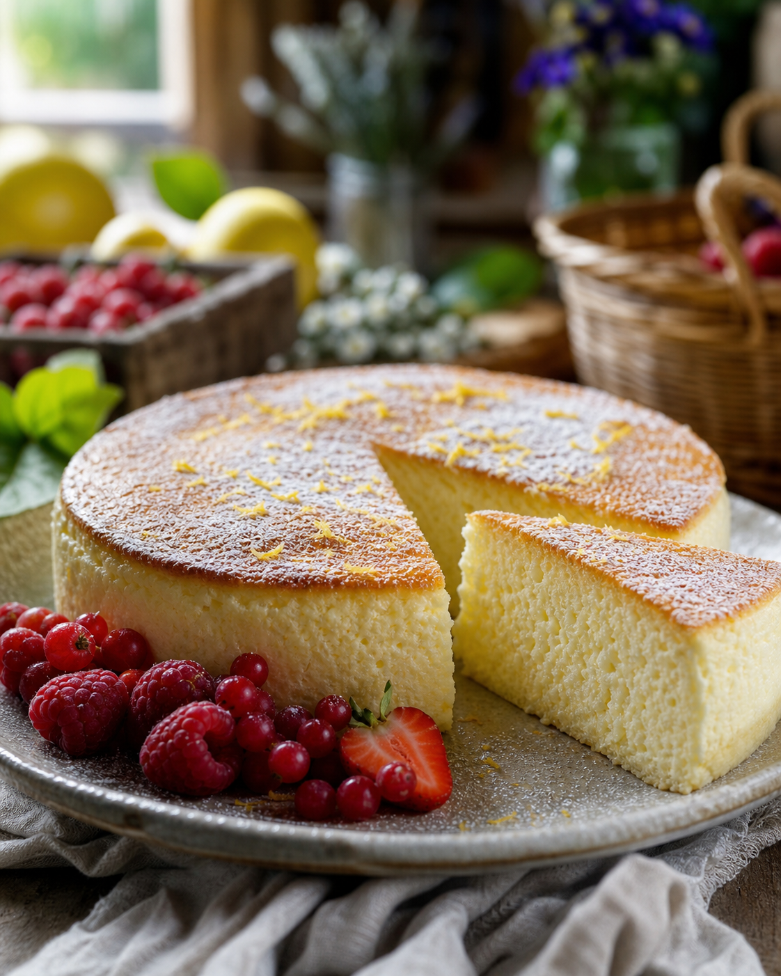 Le meilleur gâteau au fromage blanc reste léger et moelleux