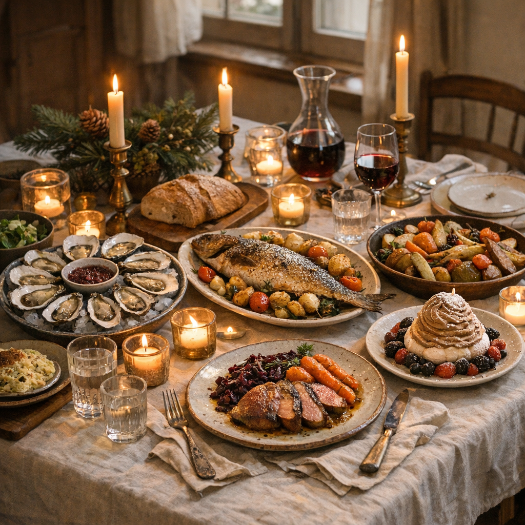 Menu Nouvel An : idées festives, faciles et de saison