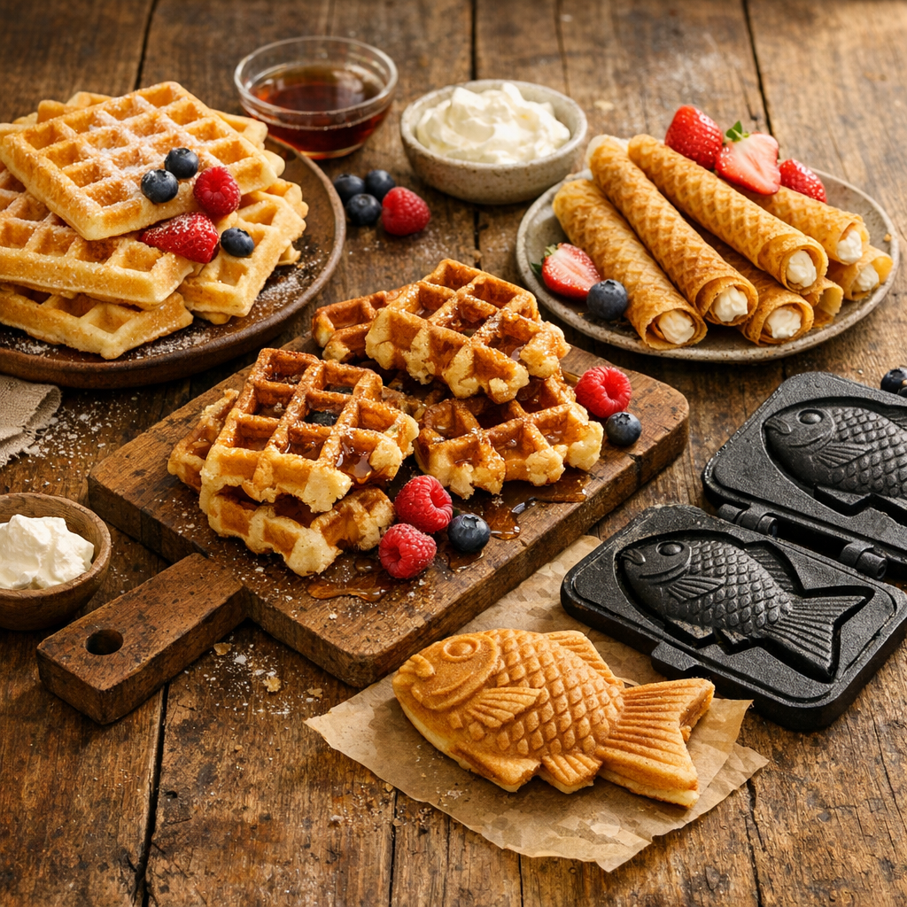 Quelle Pâte à gaufre choisir selon la gaufre voulue ?