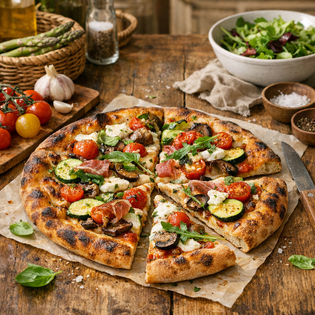 Pizza maison facile : la méthode crousti-fondante au four