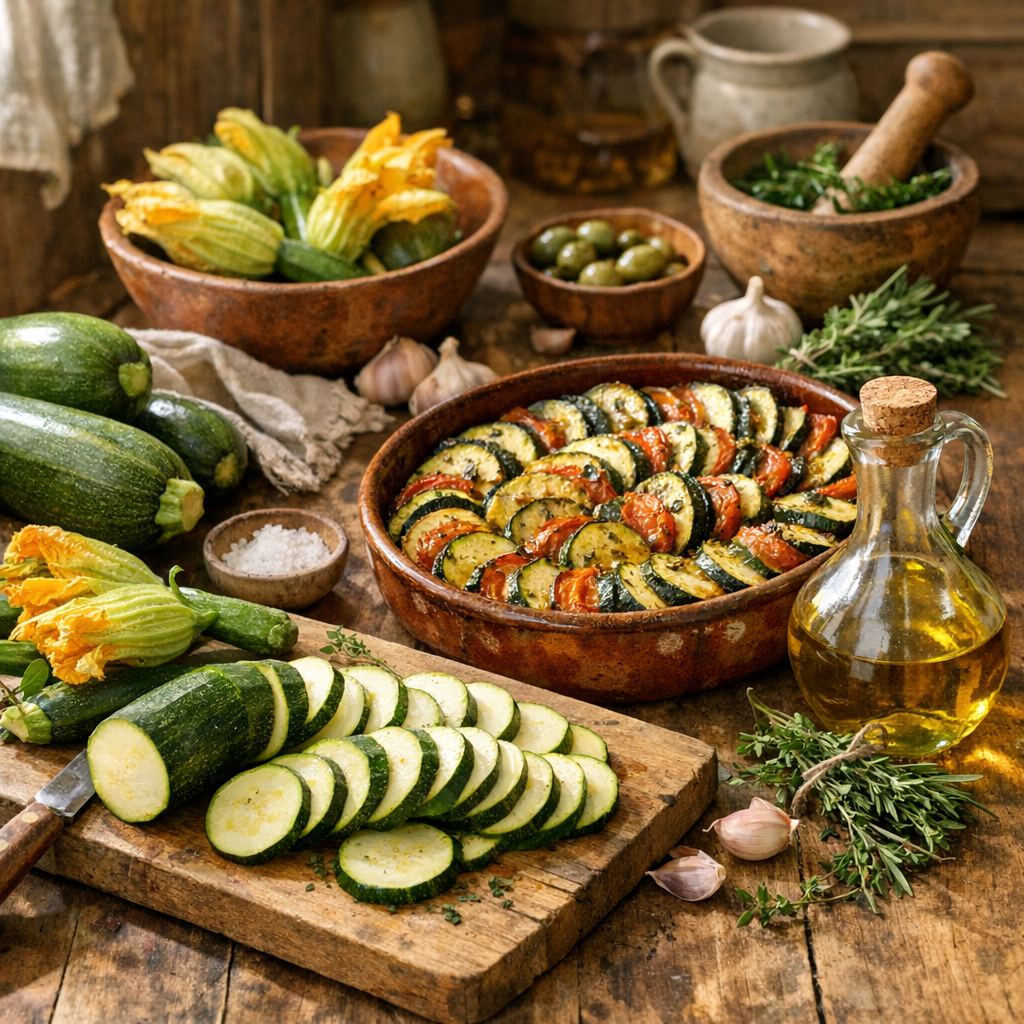 Quelles recettes avec courgette évitent vraiment l’excès d’eau ?
