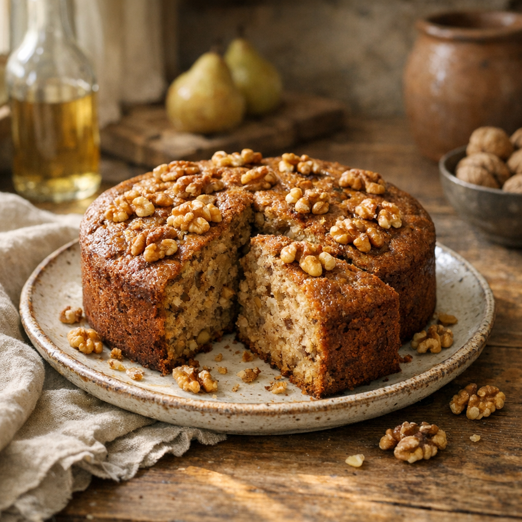 Réussir un Gâteau aux noix moelleux selon la bonne base