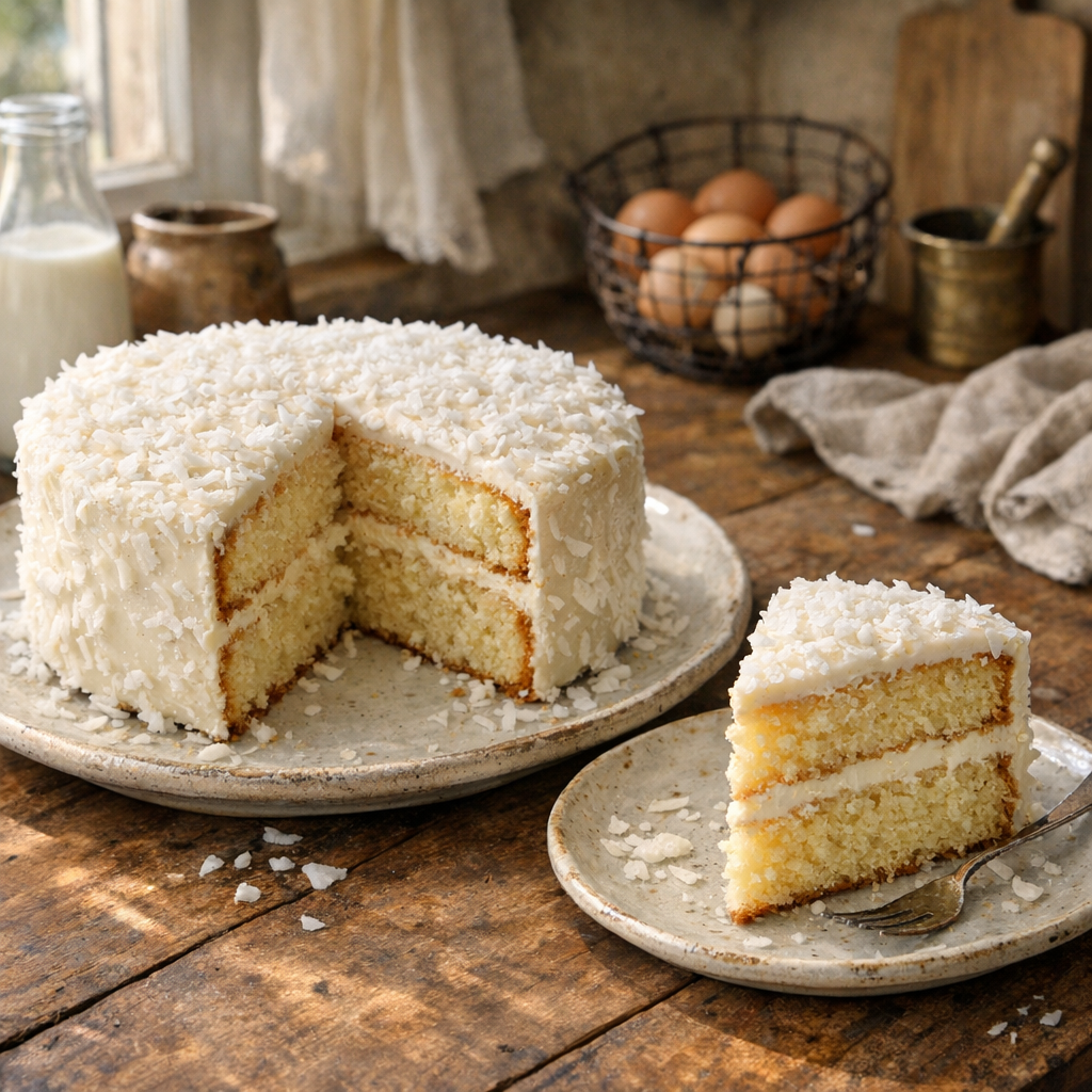 Réussir une Recette de Gâteau de noix de coco Moelleux