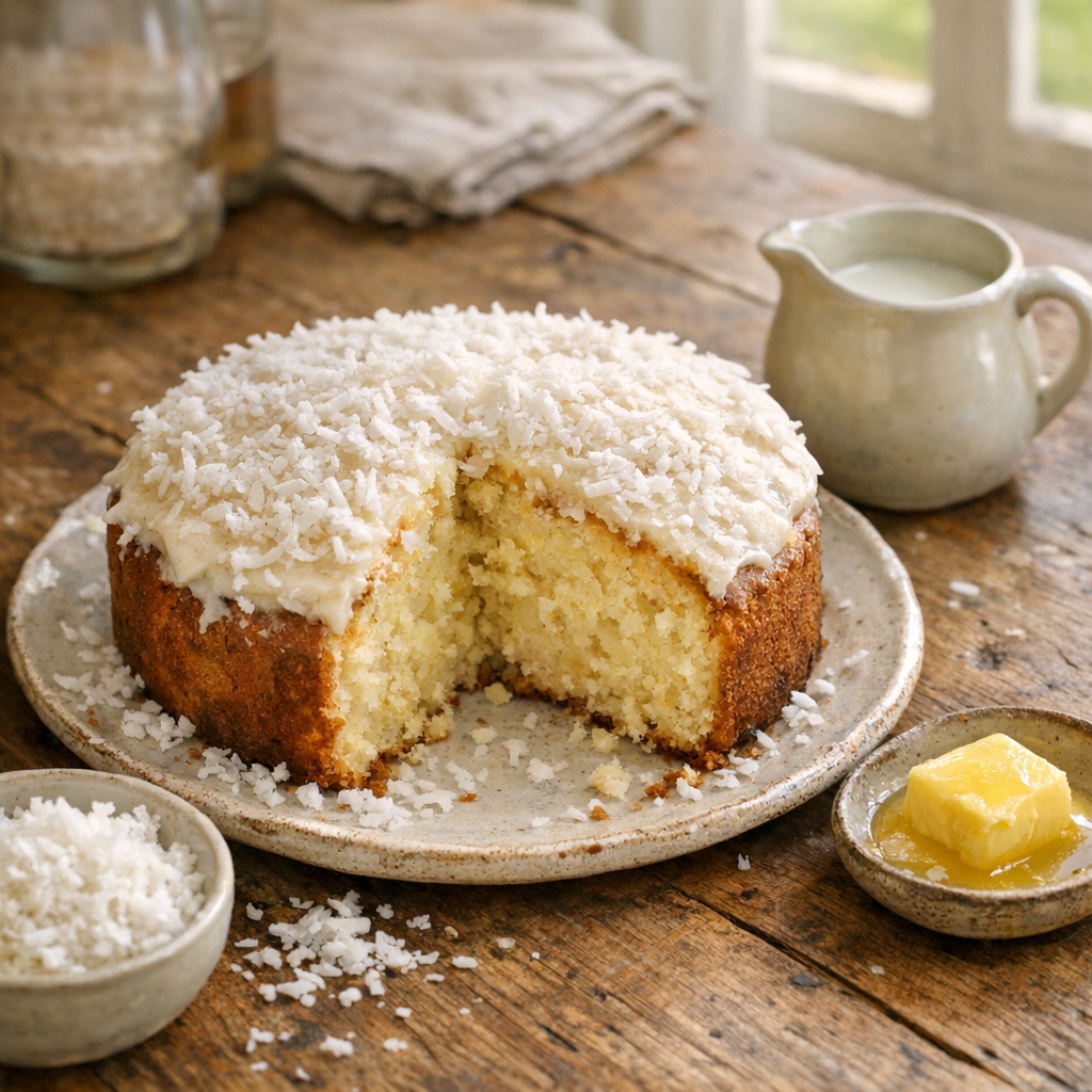 Comment réussir un Gâteau à la noix de coco bien moelleux