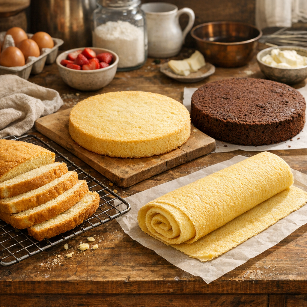 Réussir une Génoise Traditionnelle selon le gâteau visé