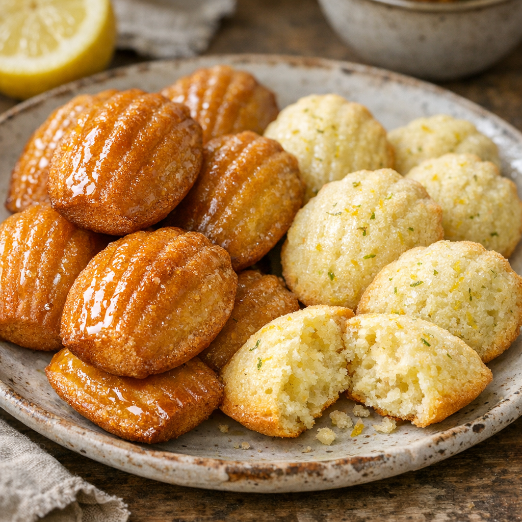 La Recette Madeleine moelleuse Cyril Lignac en 2 versions