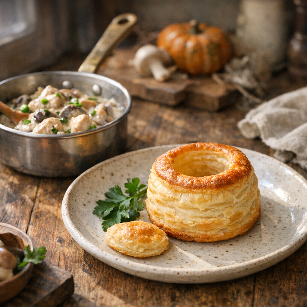 La Recette Vol-au-vent grand-mère réussie en 6 étapes