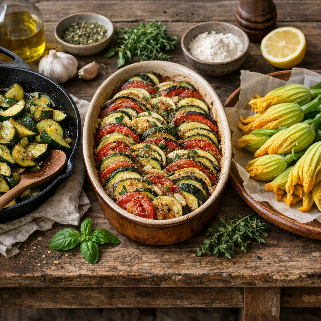 Quelles recettes de Courgettes choisir selon l’eau, le prix et le goût ?