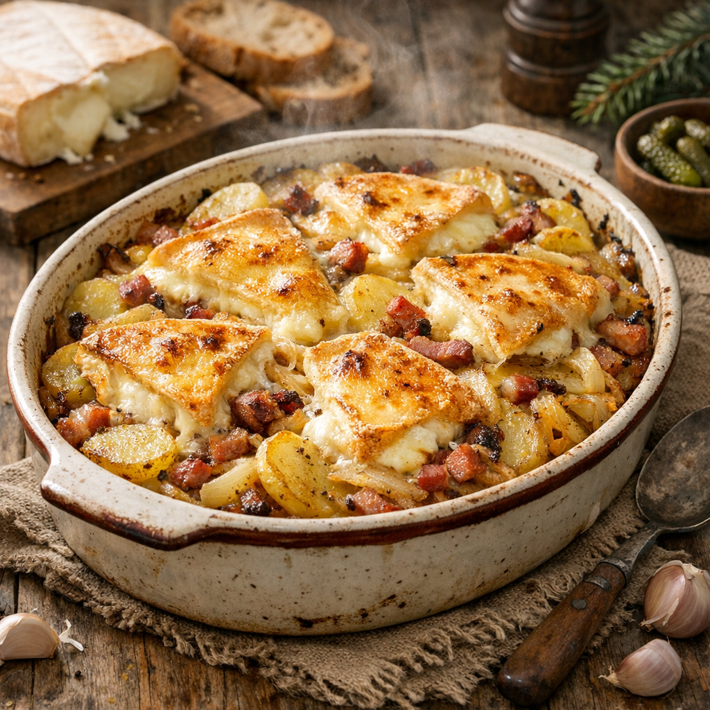 Tartiflette traditionnelle : la vraie recette savoyarde maison